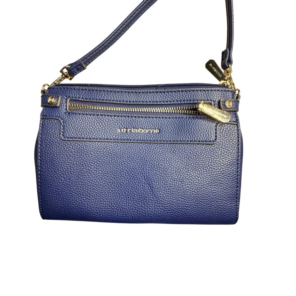 Liz Claiborne Elly Convertible Faux Leather Crossbody Bag